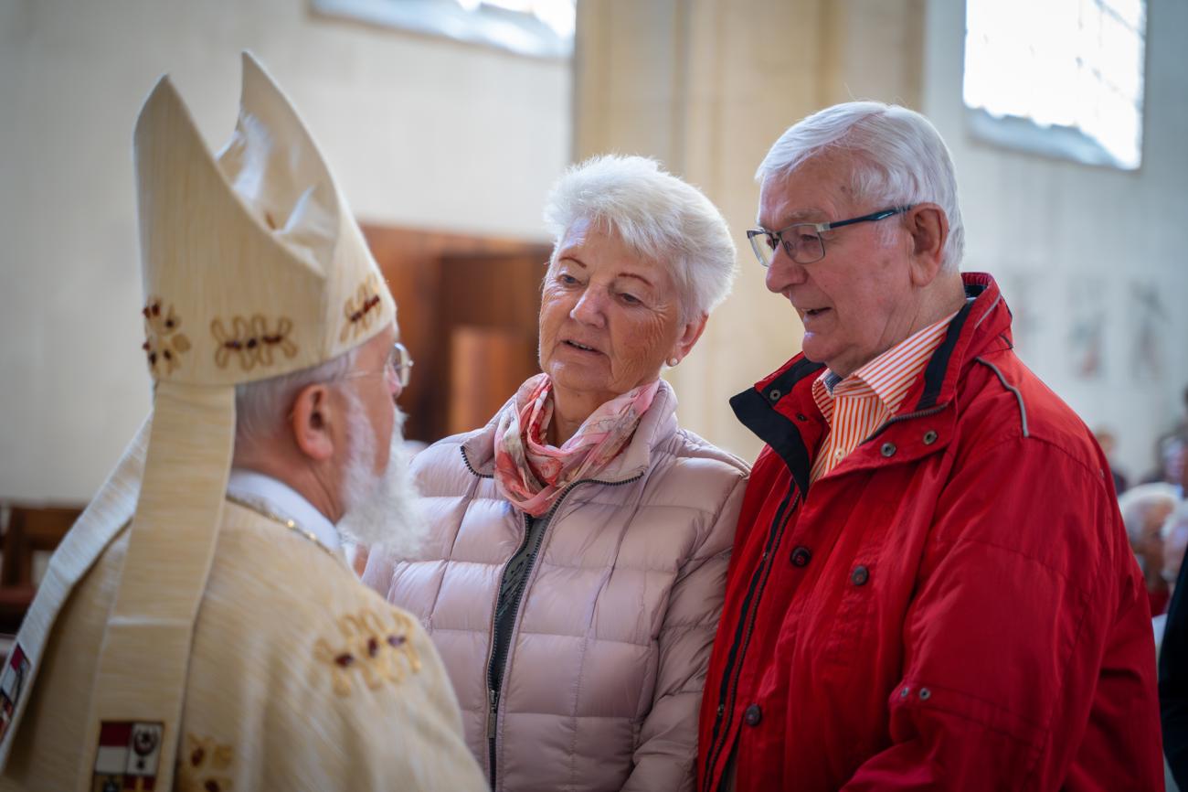 Gottesdienst für die Ehejubilare