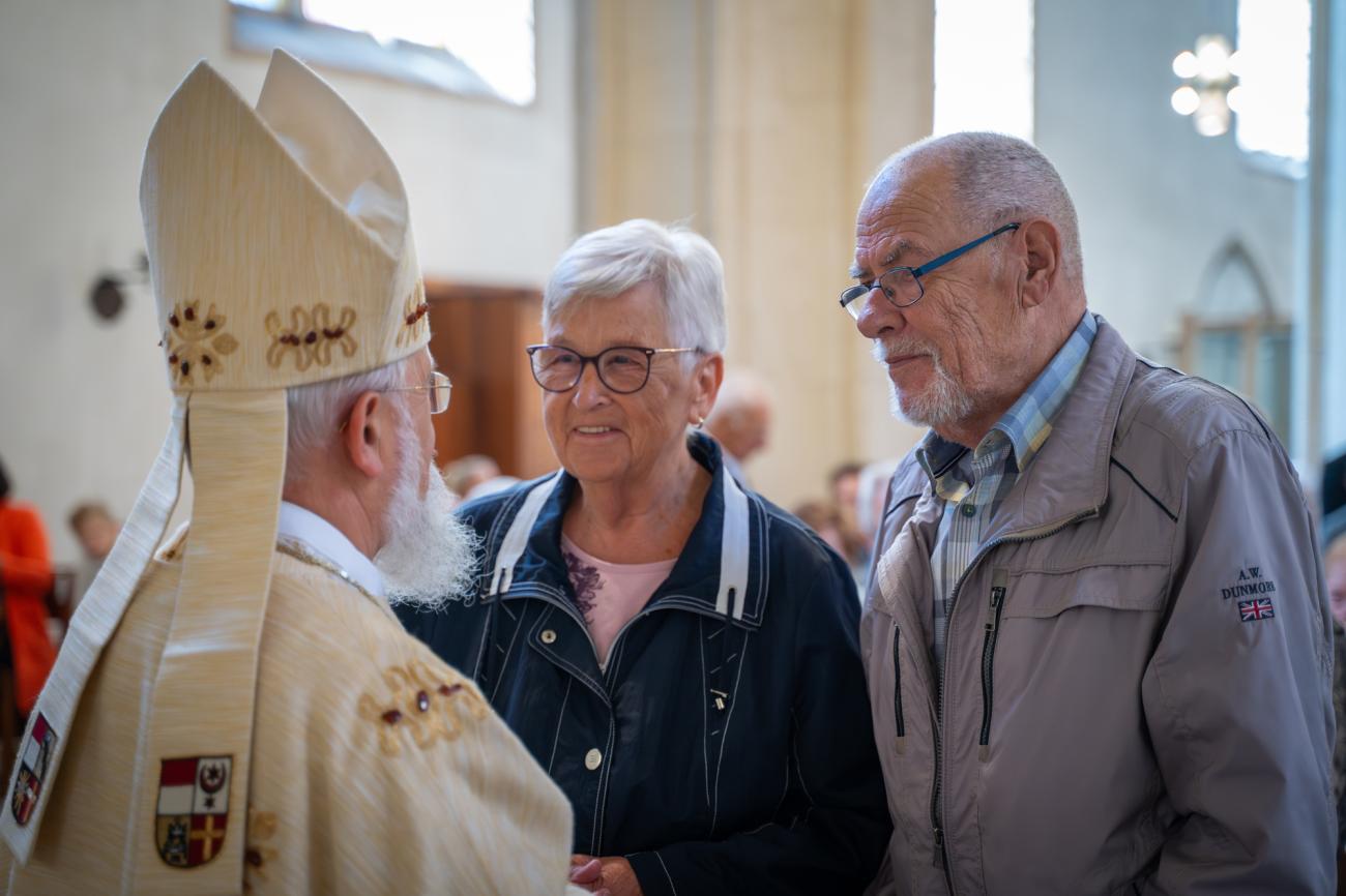 Gottesdienst für die Ehejubilare